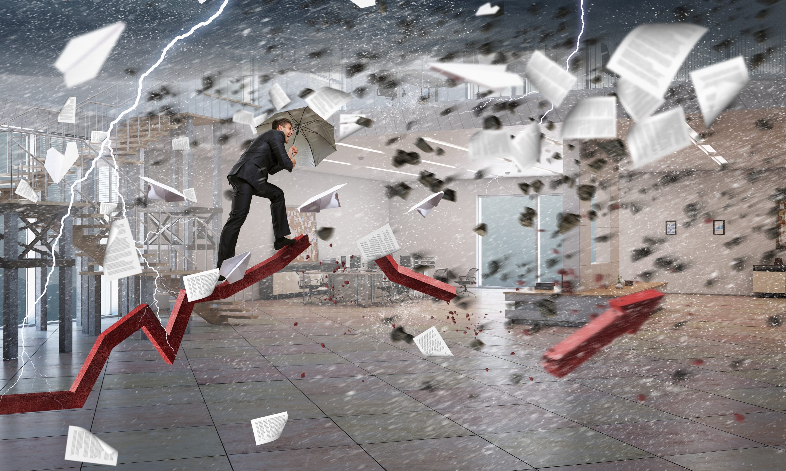 Dark Clouds on The Horizon - Preparing to Survive a Recession - Davis Miles